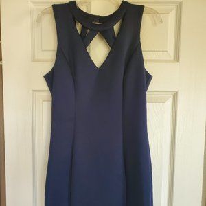 Navy Blue Cocktail Dress - Size 12